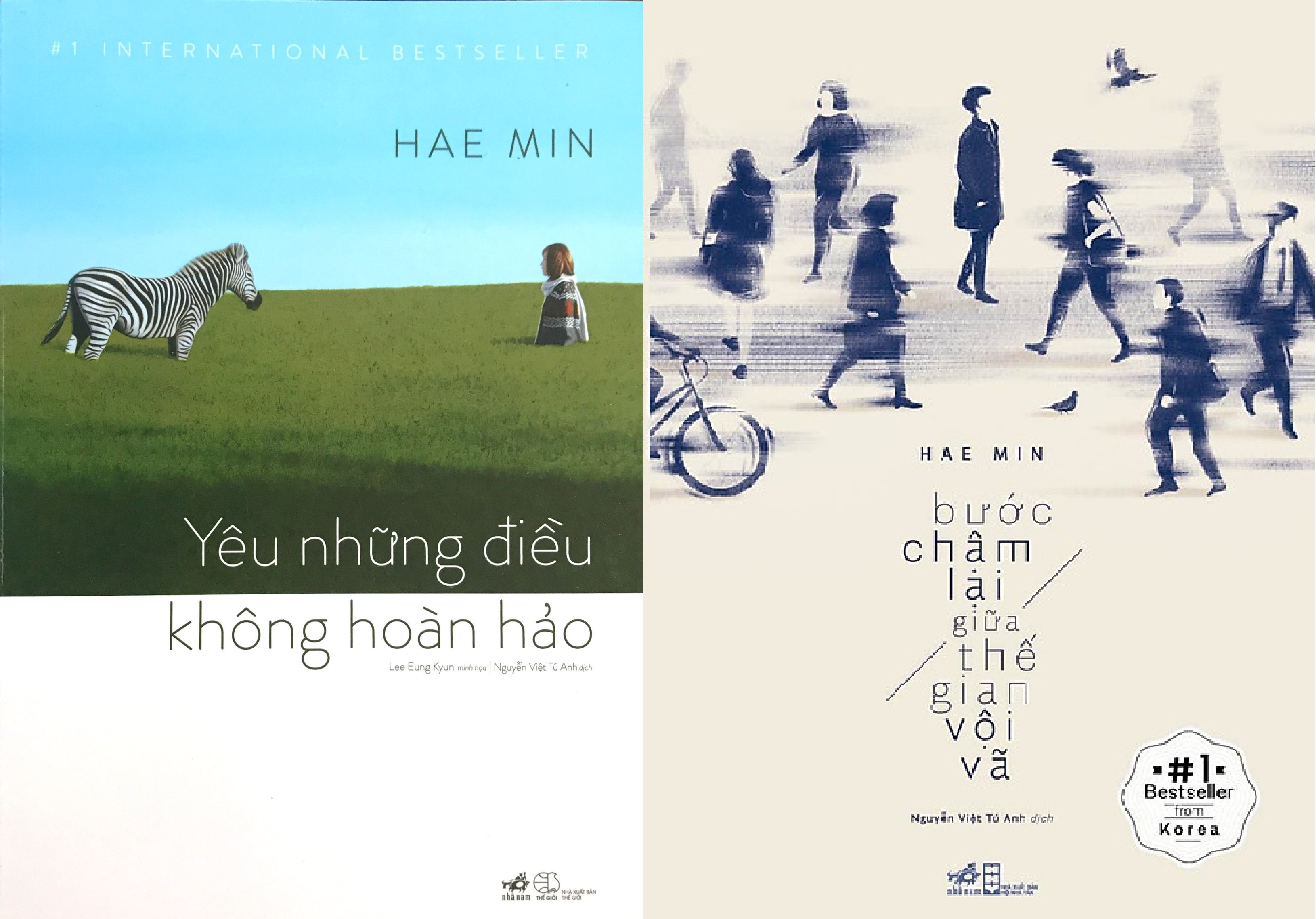 Nguyetlinhbook - Combo 2 Yêu những điều không hoàn hảo , Bước chậm lại giữa thế gian vội vã.