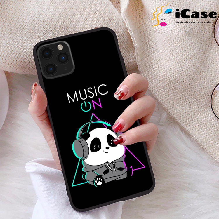 Ốp lưng iphone 11 pro max viền dẻo tpu bst panda