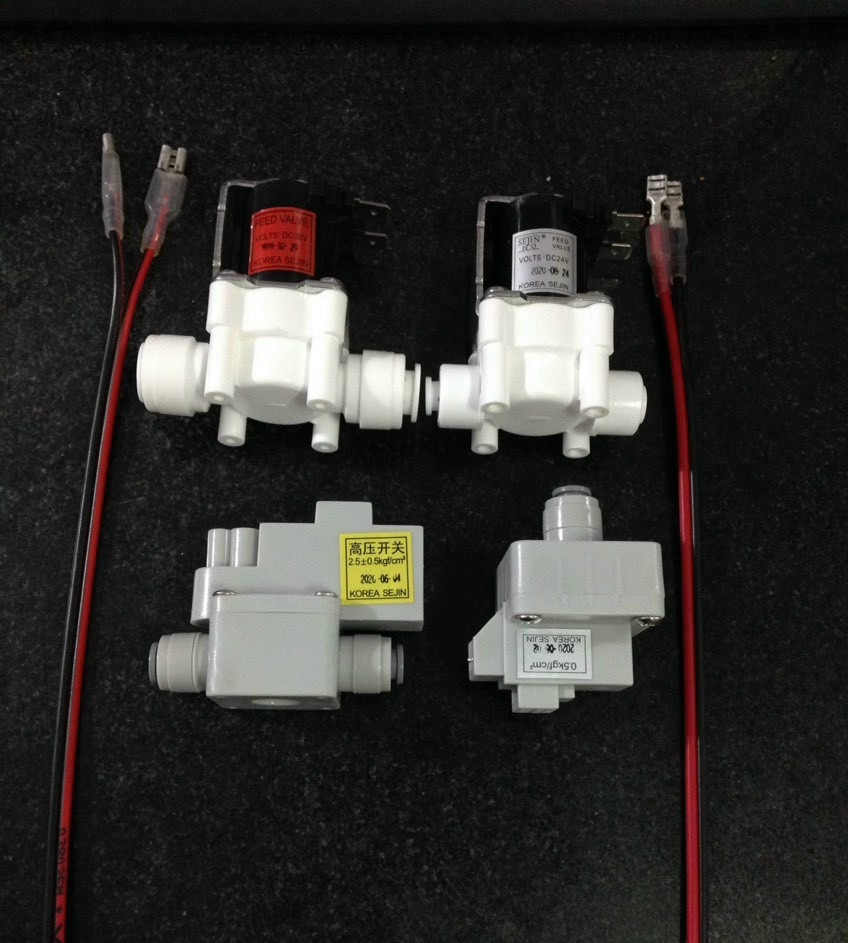 Van điện từ, Van áp cao, Van áp thấp thay thế cho máy lọc nước RO gia đình