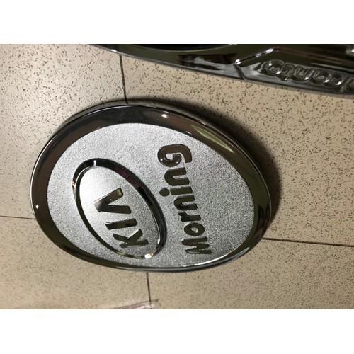 Ốp nắp bình xăng mạ crom xe kia morning 2012-2019