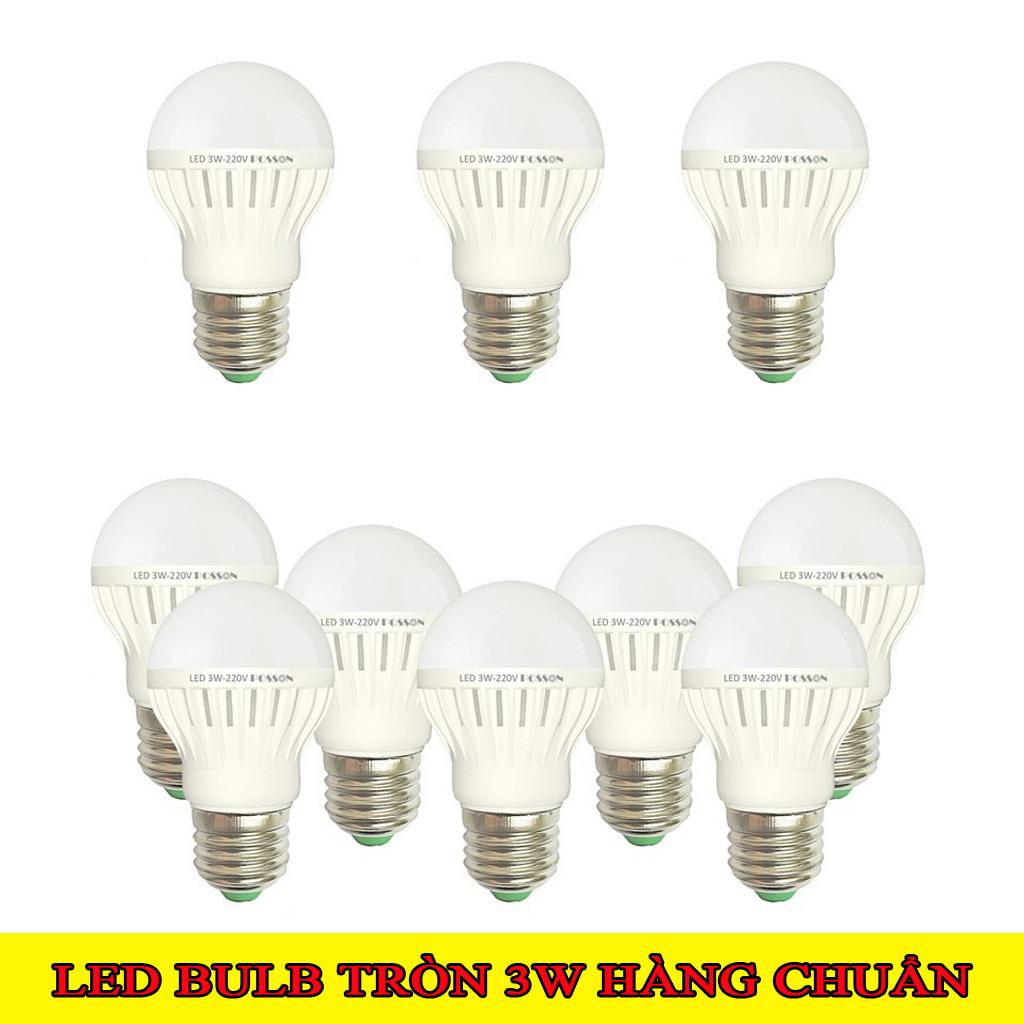 Combo 10 bóng đèn led bulb
