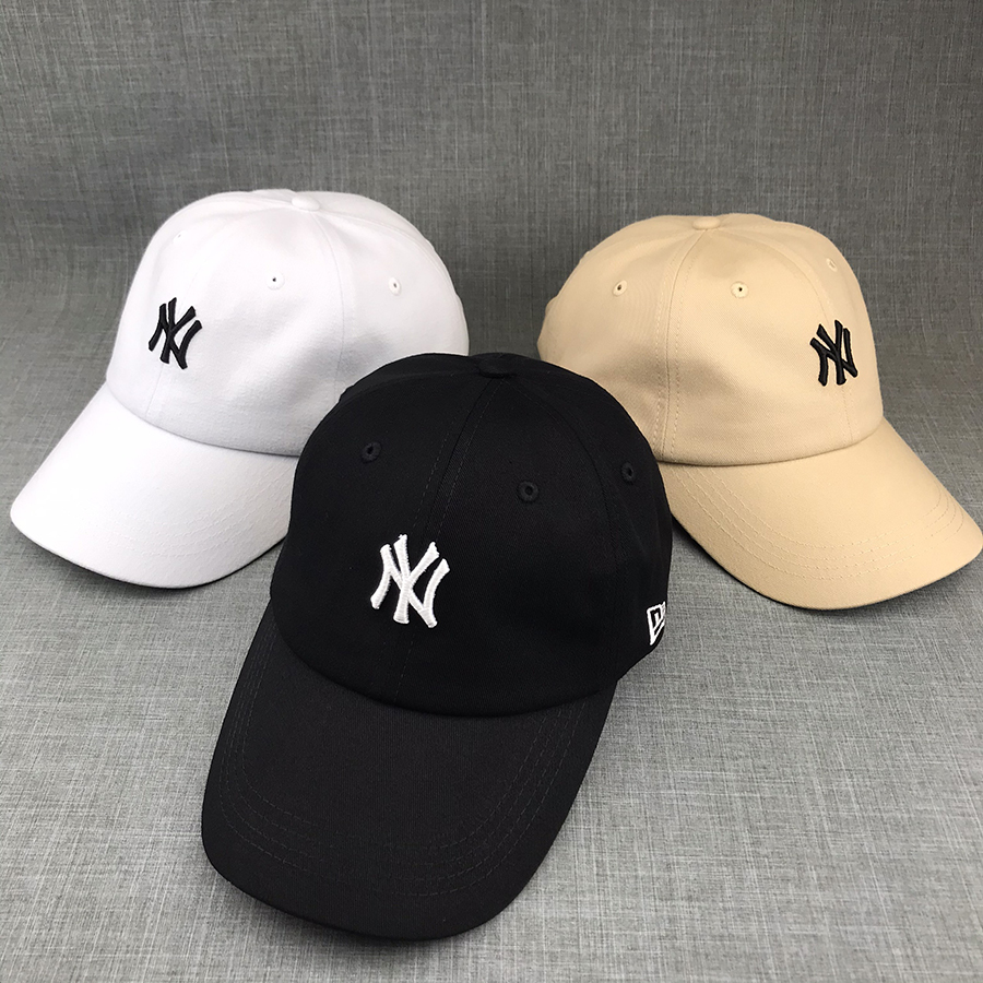 [HCM]Nón Kết Mũ Lưỡi Trai Baseball Thêu NY Mini Hàng XK