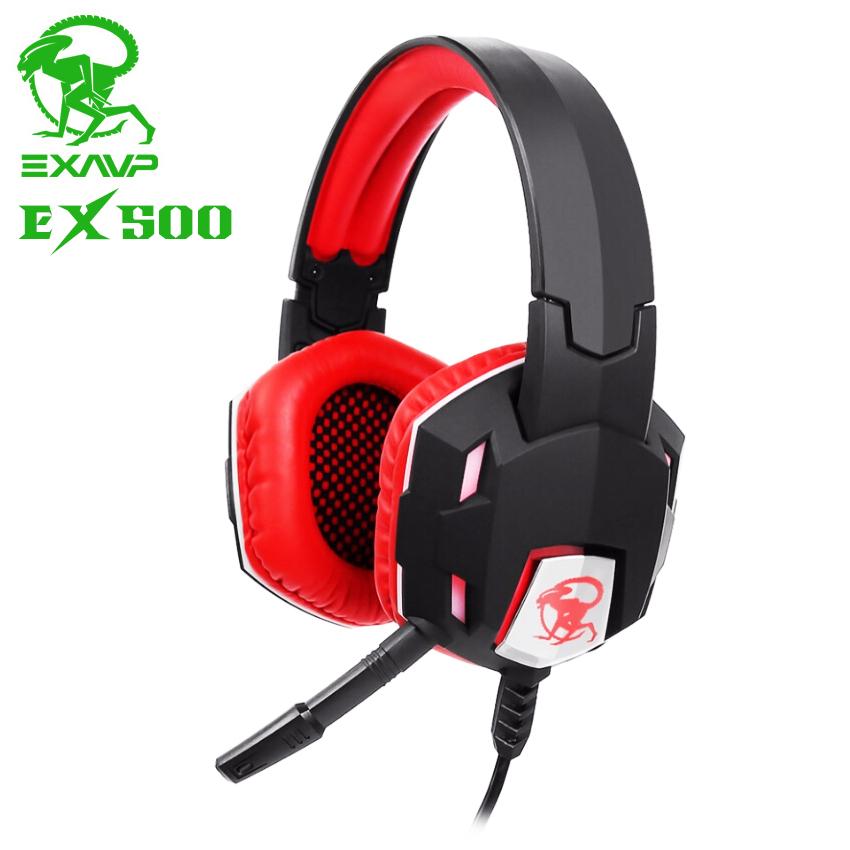 Tai nghe chuyên game exavp ex500 có đèn led đổi màu full box bh 12 tháng