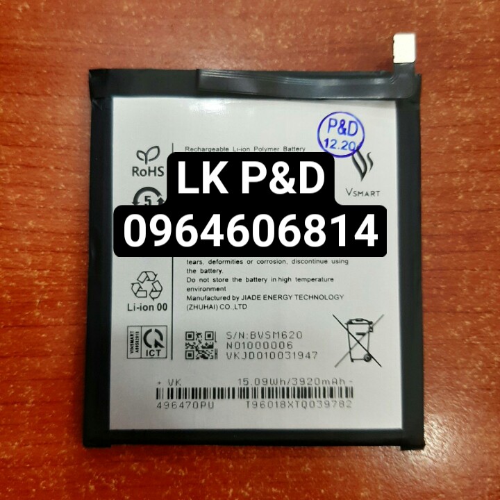 Pin vsmart live bvs-620