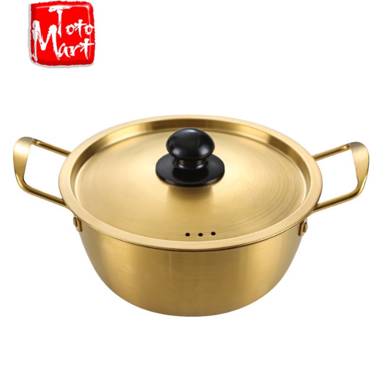 Nồi nấu mì Hàn Quốc inox cao cấp size 18cm
