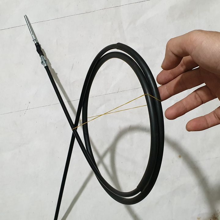 Dây thắng SAU dài 181cm-194cm - dây phanh SAU xe máy ATTILA ELIZABETH, ,  Phụ kiện xe máy số 1