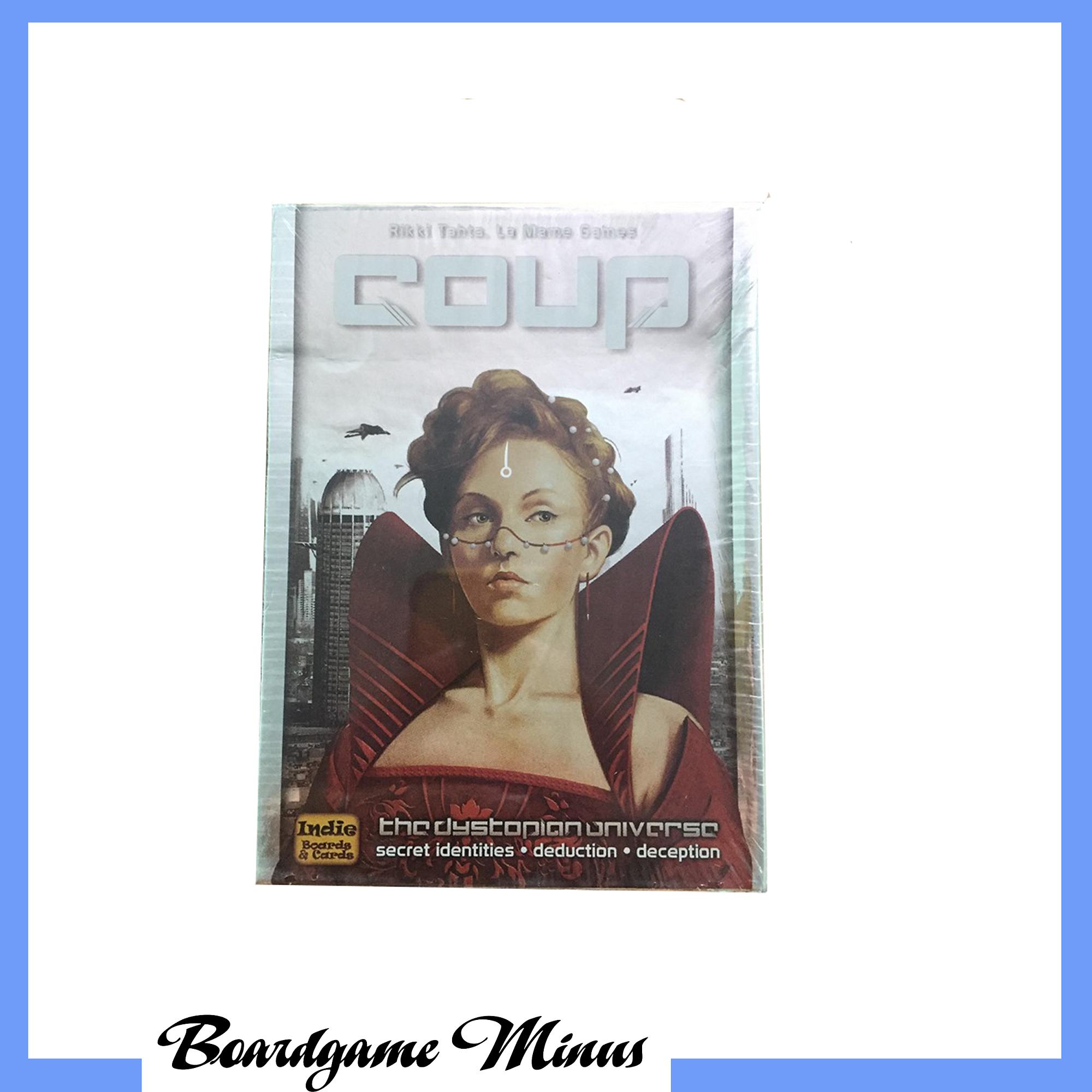 Bộ bài board game coup - trò chơi hội nhóm cực vui ngang tầm mèo nổ uno ma sói