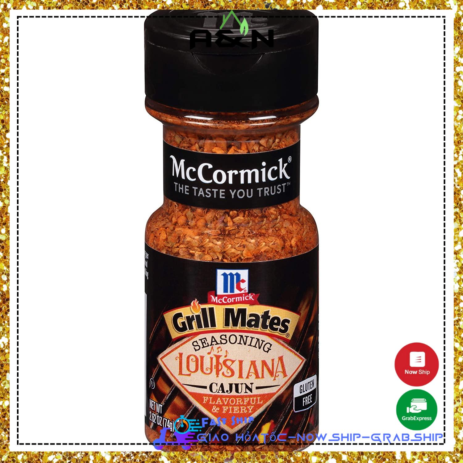 Gia vị McCormick Grill Mates Louisiana Cajun - Hàng Mỹ