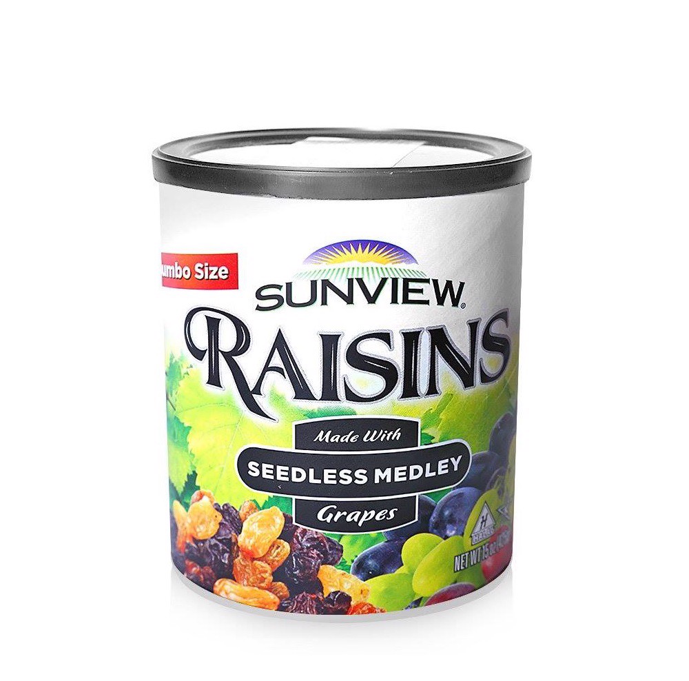 Nho khô Sunview Raisins Mỹ 425g