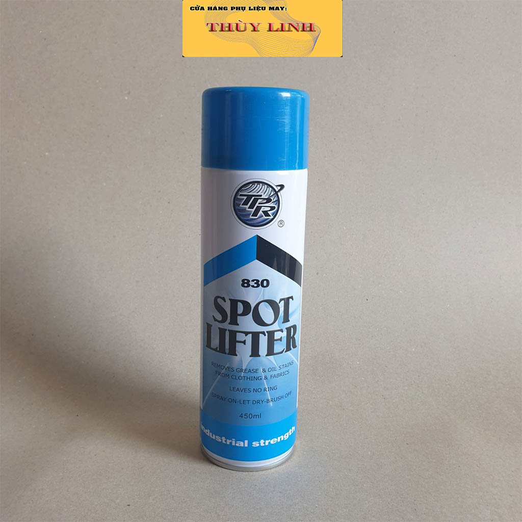 Chai tẩy dầu trên vải 830 tpr