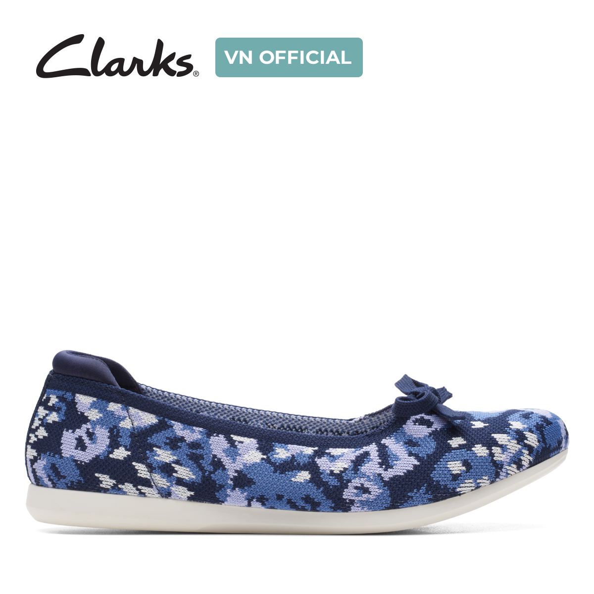 Giày lười vải nữ clarks - carly hope