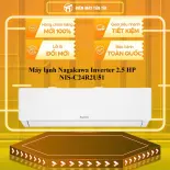 Máy lạnh Nagakawa Inverter 2.5 HP NIS-C24R2U51 - GIAO TOÀN QUỐC - CHỈ MIỄN PHÍ HCM