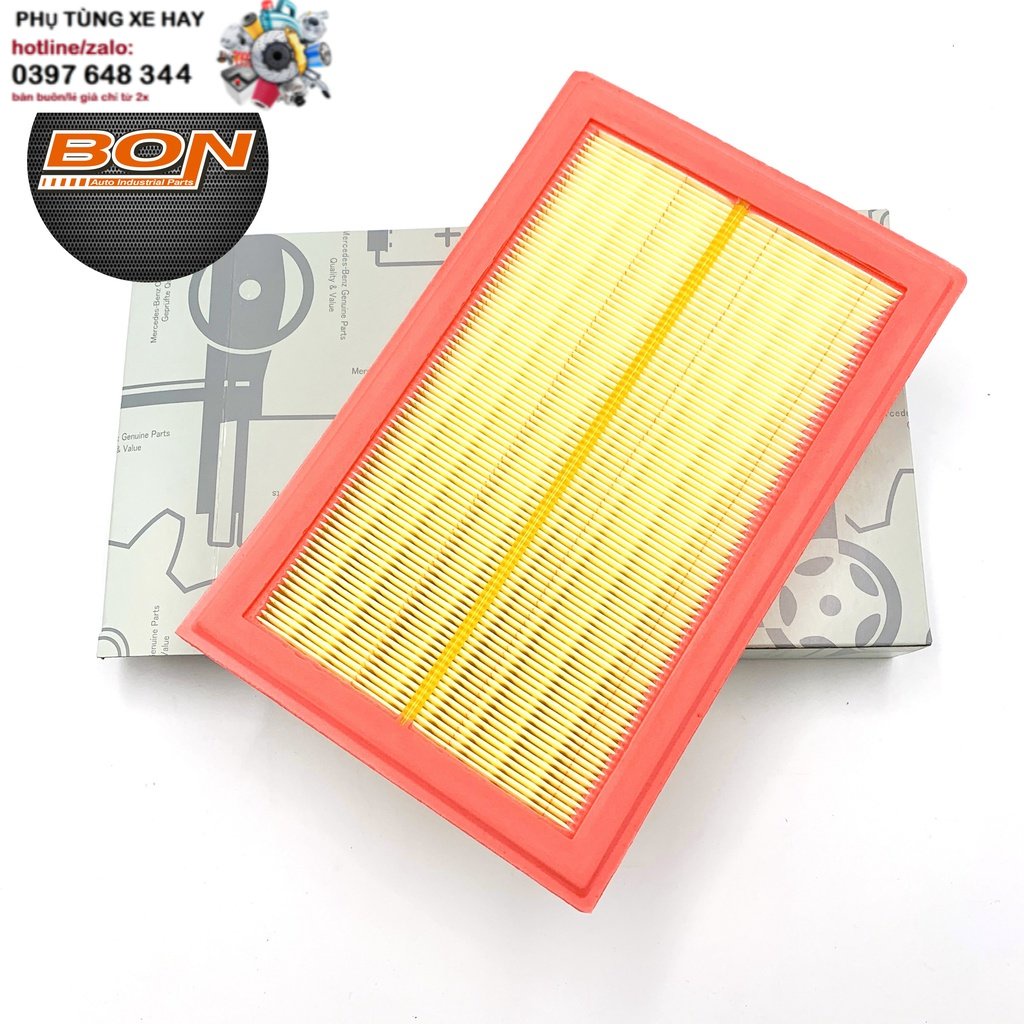 Lọc gió động cơ mercedes c160 c180amg c200 c250 2014, e200 e250 2013, e300 2016/17/18/19/20,slk200 11-15 mã a2740940104