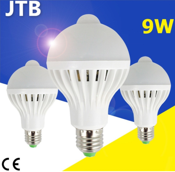 Bóng đèn led 9W cảm ứng hồng ngoại