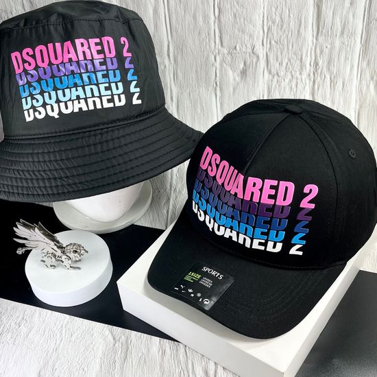 Combo nón cặp tình nhân, mũ lưỡi trai DSQUARED siêu chất vải đẹp thời trang
