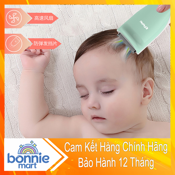 Tông đơ cắt hút tóc cho bé Enssu