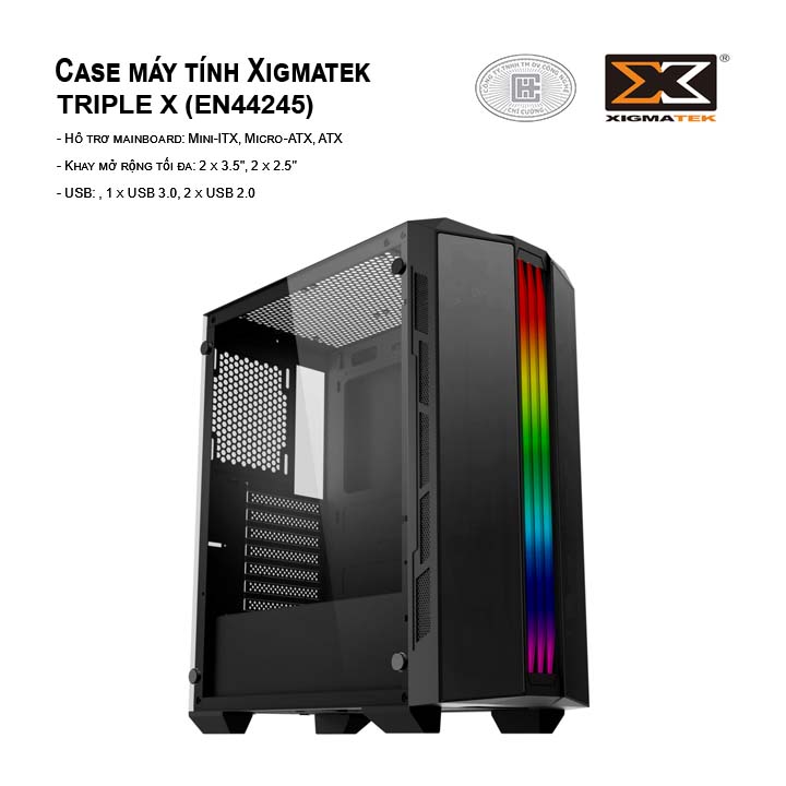Case xigmatek triple x