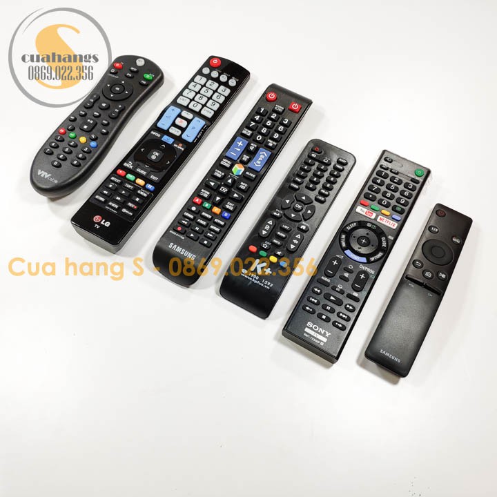 Điều khiển remote các loại tivi internet + smart tivi + android tv + k+ + vtvcab