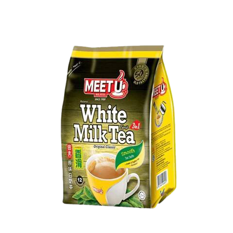 Trà sữa tự pha malaysia meet u white milk tea 3 in 1 túi 480g
