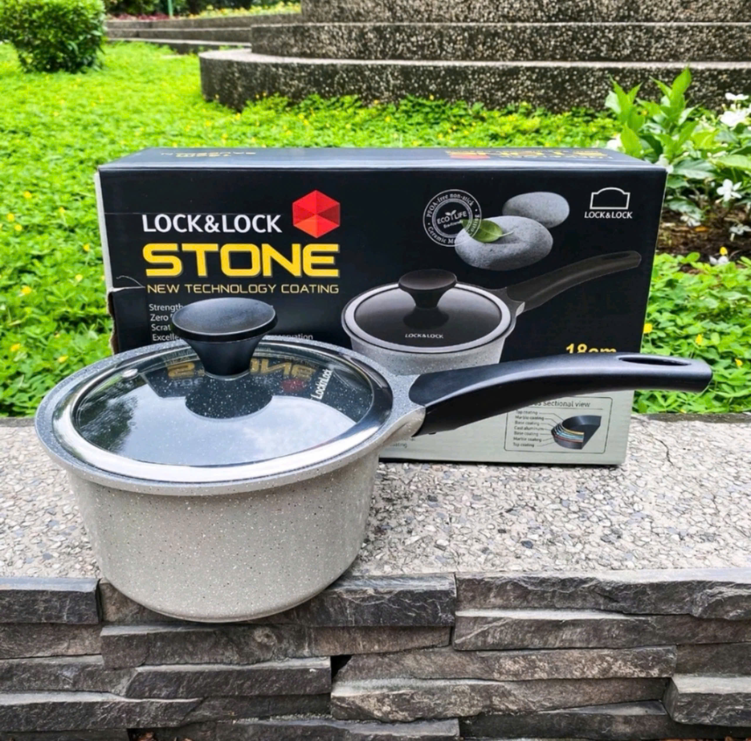 Quánh lock đá stone 7 lớp lock&lock lca6181d