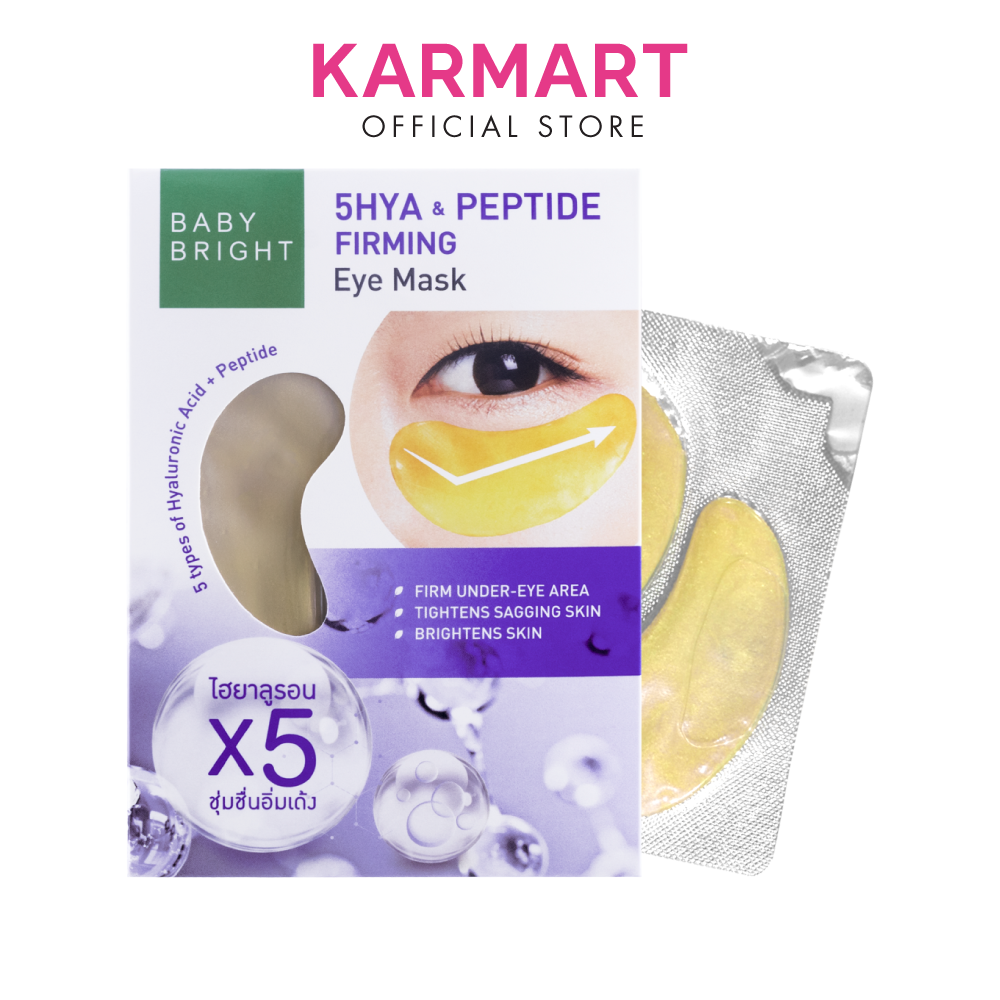 Mặt nạ săn chắc da mắt Baby Bright 5Hya & Peptide Firming Eye Mask