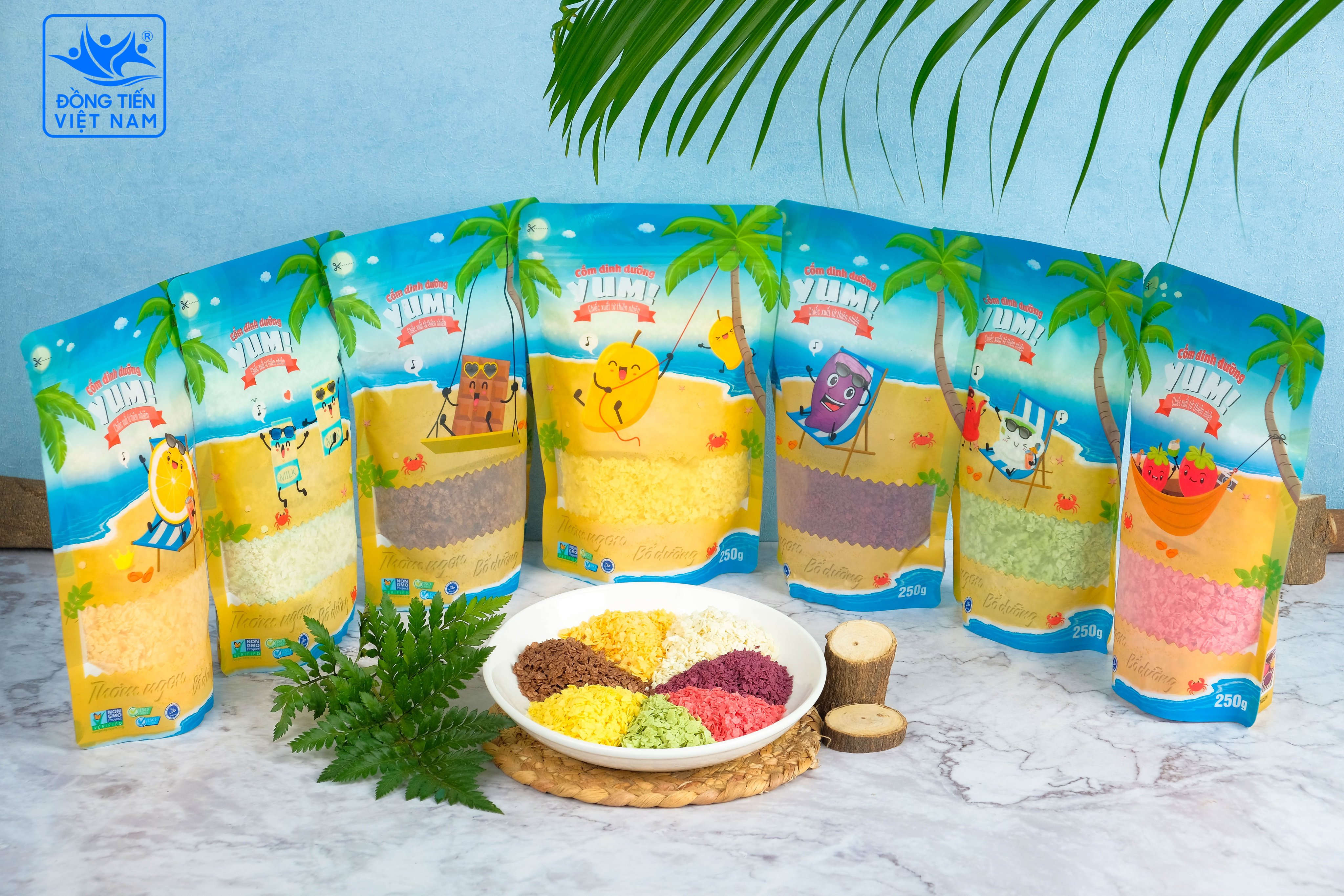 Ngũ cốc yum dạng vảy trang trí bánh sinh nhật - 250g