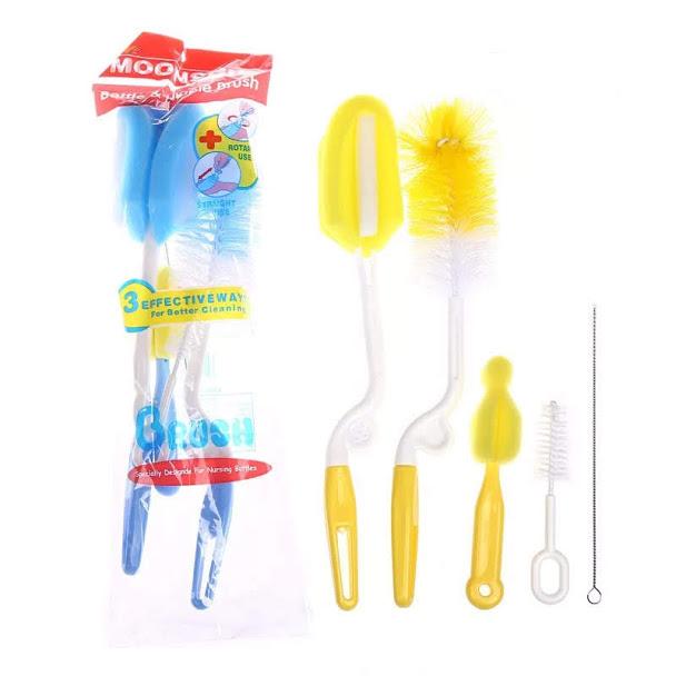 Bộ cọ bình sữa, núm ti 5 chi tiết