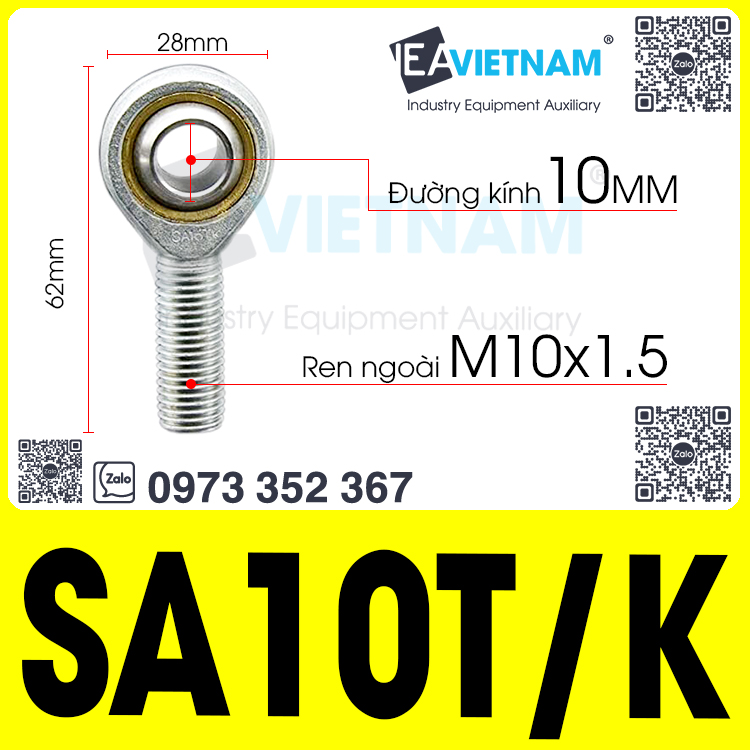 Vòng bi mắt trâu SA 10 T/K