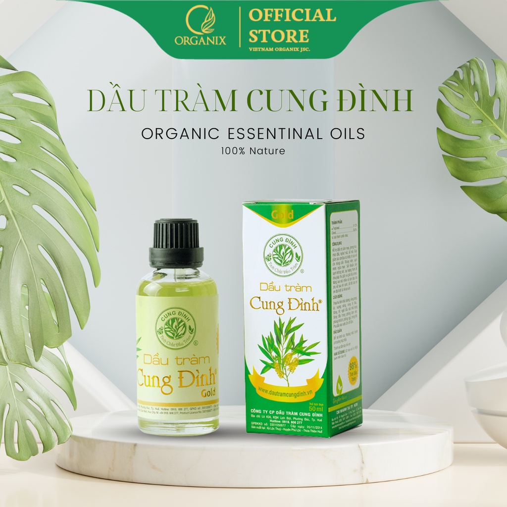 Dầu tràm Cung Đình - Gold | Dầu tràm Huế Chính hãng