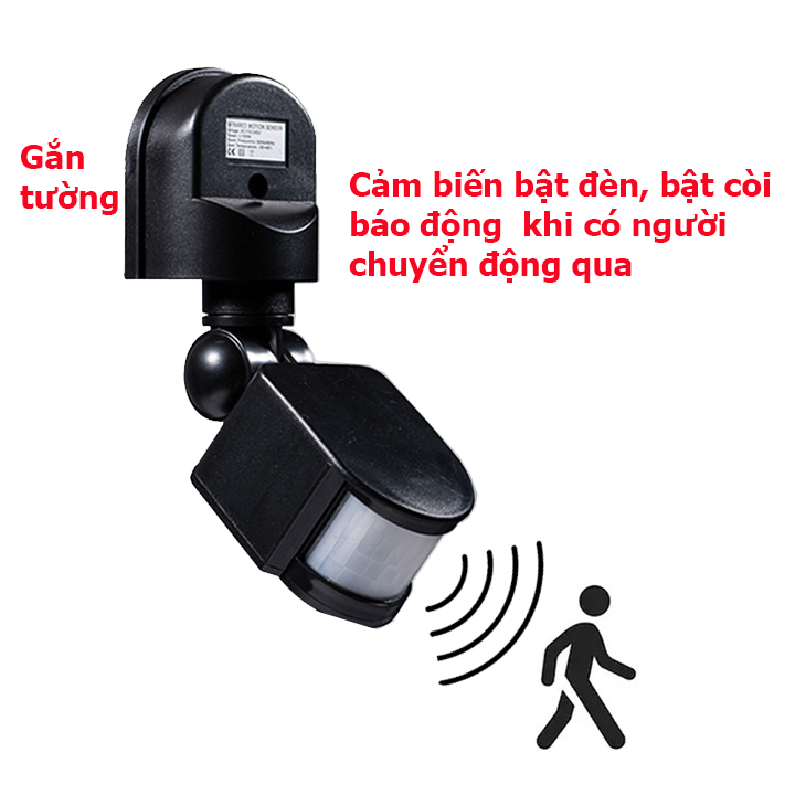 Công tắc cảm biến chuyển động  TC100 tự động bật tắt đèn khi có người đi qua