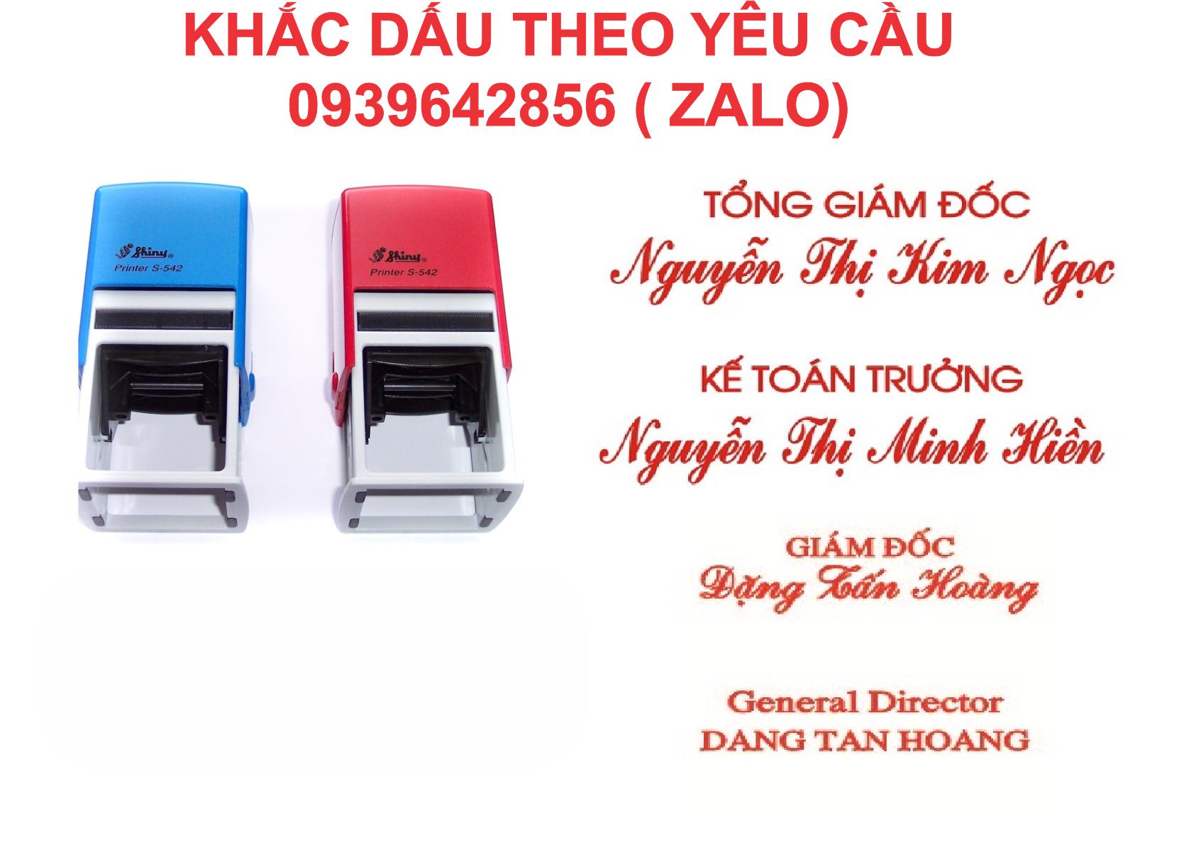 Con dấu tên 1 dòng 18 x 47 mm