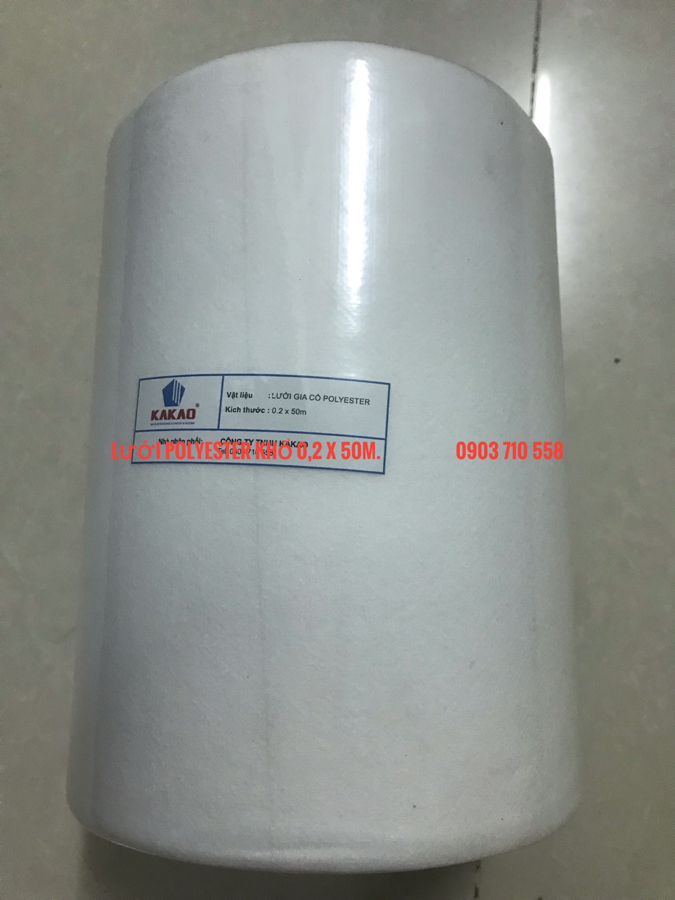 Lưới Polyester 20cm x50m