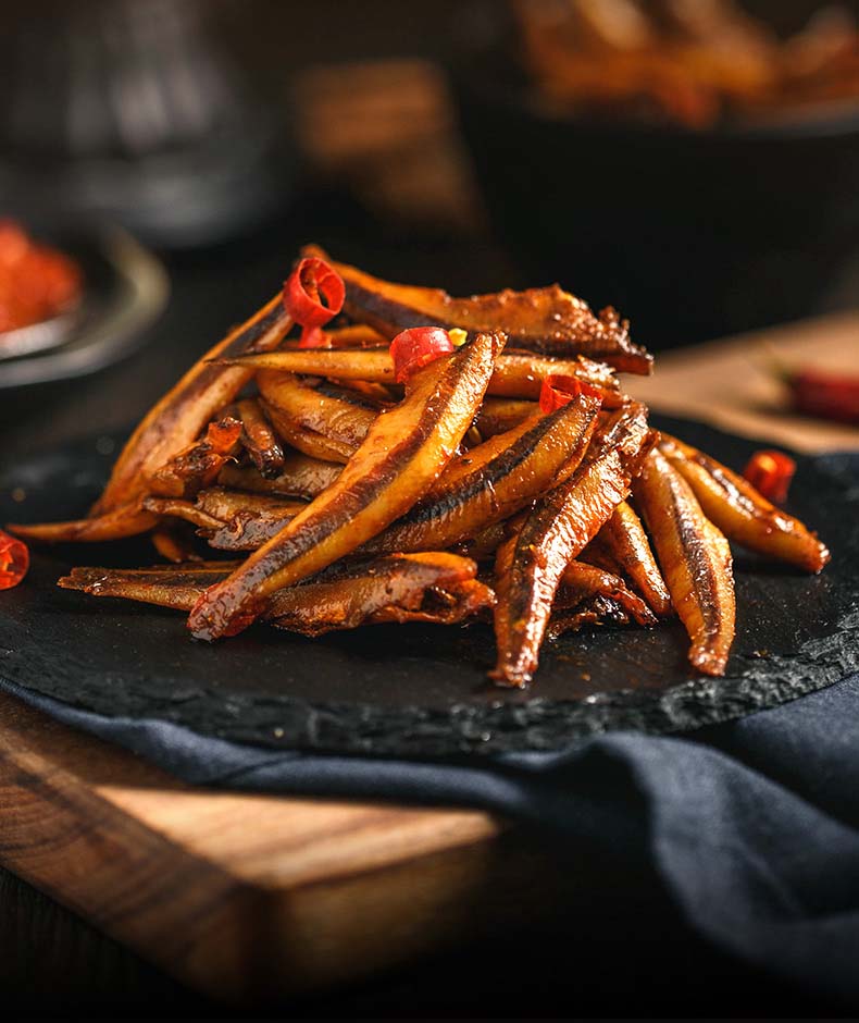 [HCM]Cá cơm một nắng Cá khô ngọt Các loại khô cá  - Cá cơm khô Bỏ Đầu loại béo Phú Quốc  mình dày bao ngon - Hàng sạch 100% tự nhiên hàng Việt Nam Xuất Khẩu.-500G