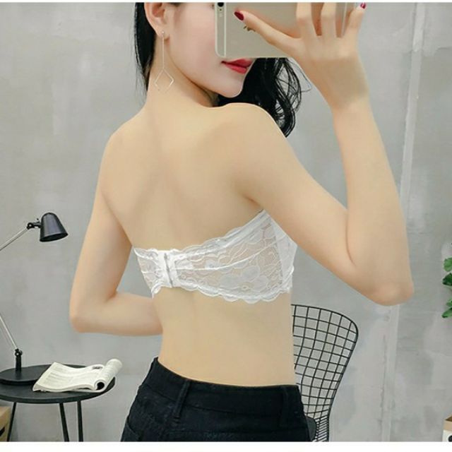 Áo Bra Nữ Ren Hoa Đào, Đẹp Kiêu Sa Sang chảnh, Có mút mỏng Freesize cho Ngực nhỏ hơn 90cm