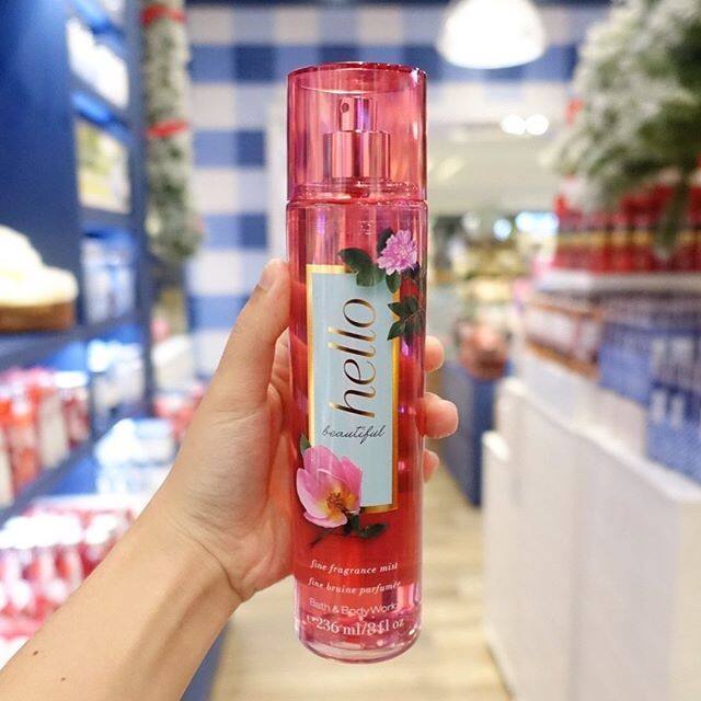 Beautiful Fragrance Mist Bath Bath And Body Works Hello Perfume