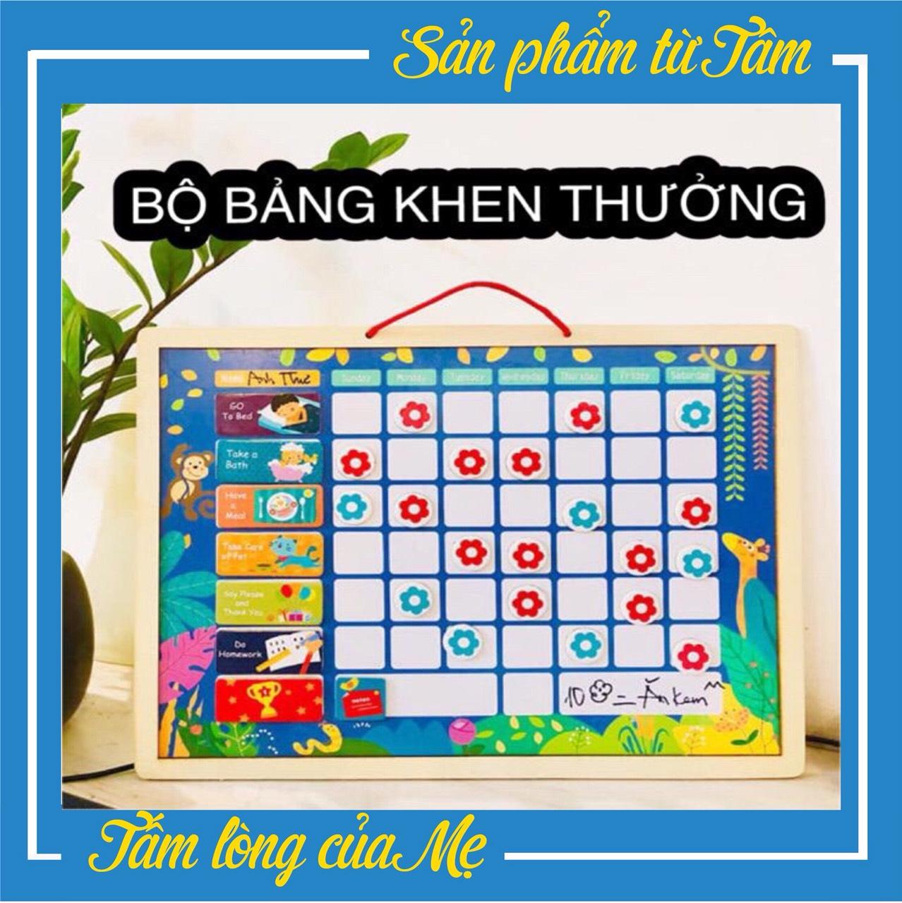 Bộ Bảng Khen Thưởng - Xây Dựng Thói Quen Tốt Cho Bé