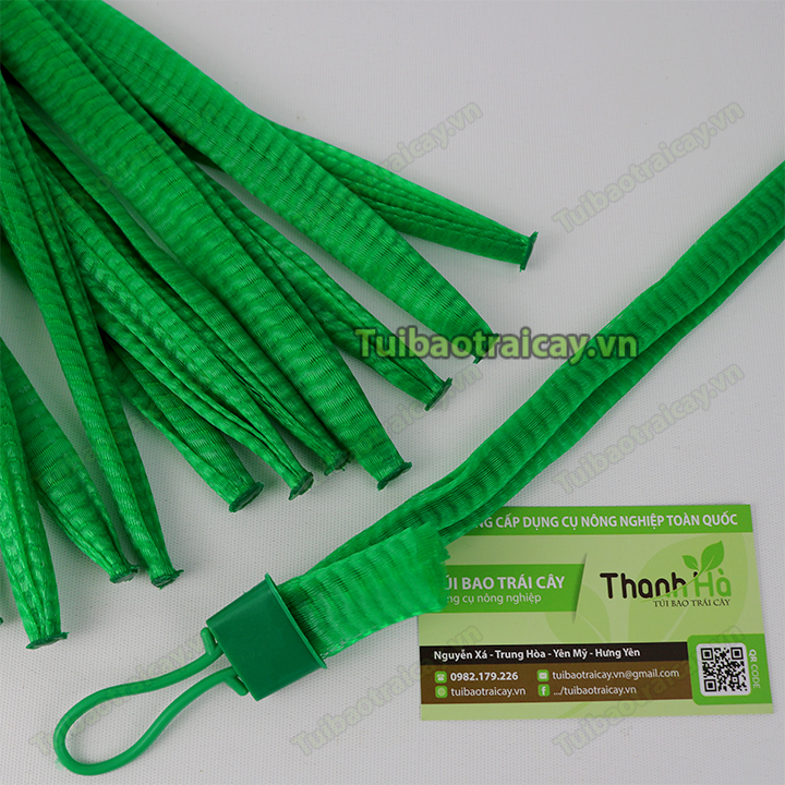 1kg túi lưới xanh đựng đồ vật dài 35cm