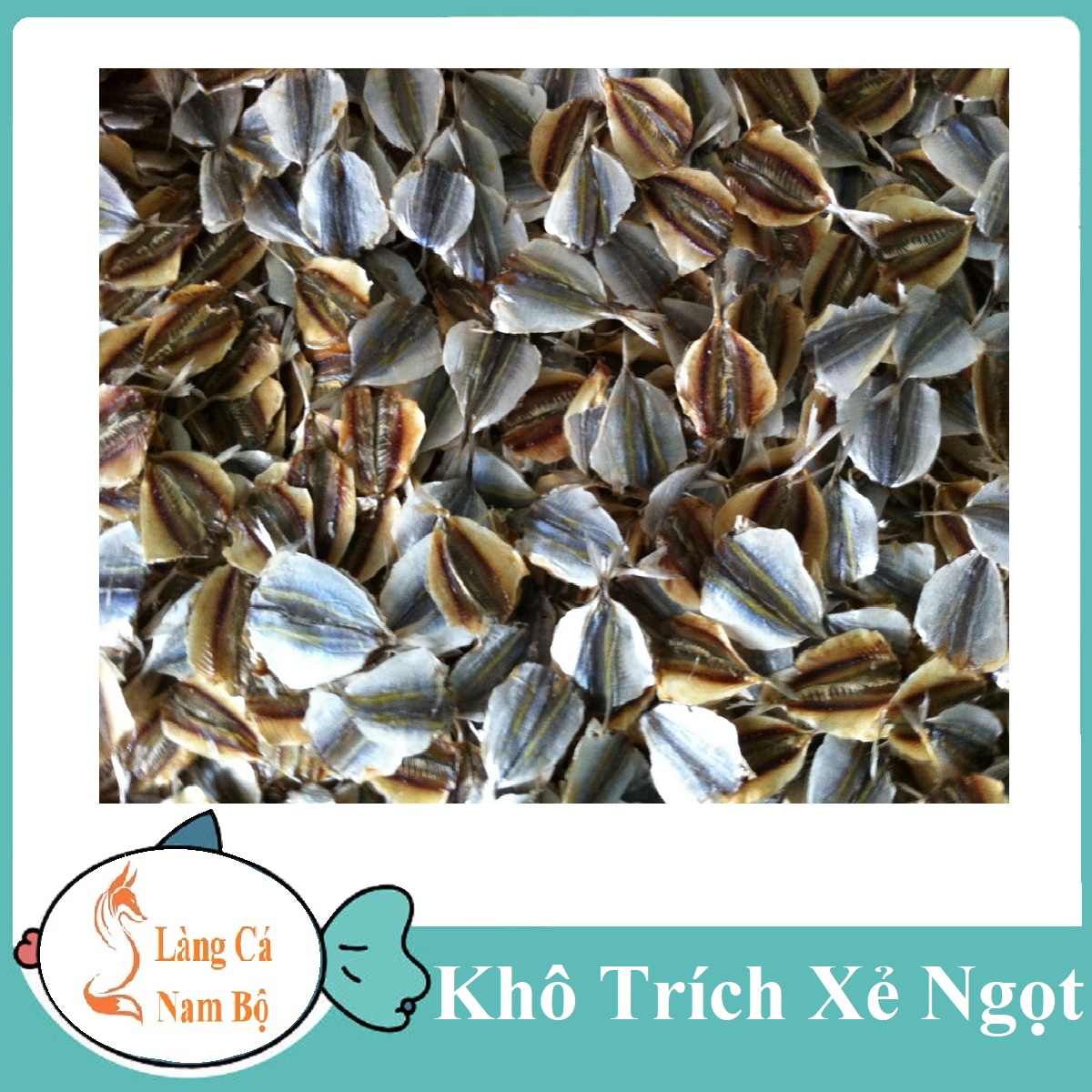 Khô Cá Trích Chẻ Phi Lê Không XươngTự Nhiên