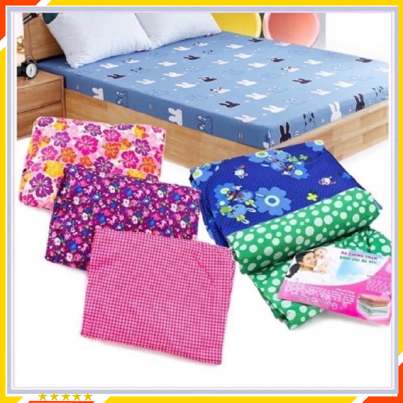 Ga chống thấm họa tiết 1m6 1m8 2m2 – Bảo vệ đệm chống thấm nước, bụi bẩn