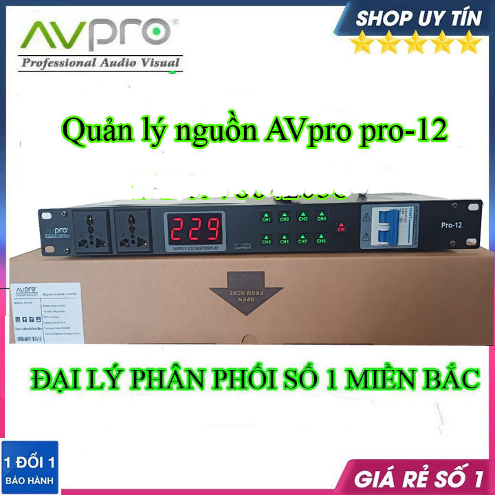 Quản lý nguồn điện AV PRO -12 hàng chính hãng