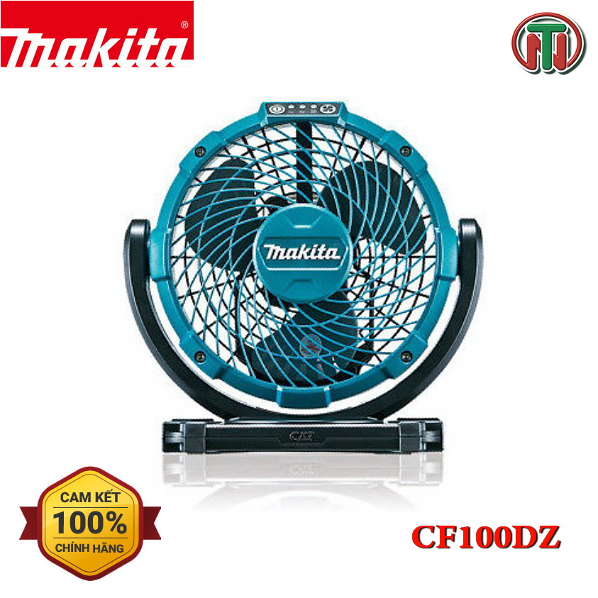 Quạt dùng pin 12v và điện makita cf100dz
