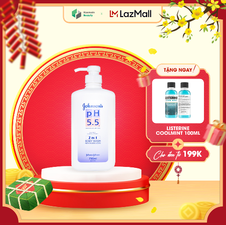 Sữa tắm Johnson's Adult - Dung tích 750ml