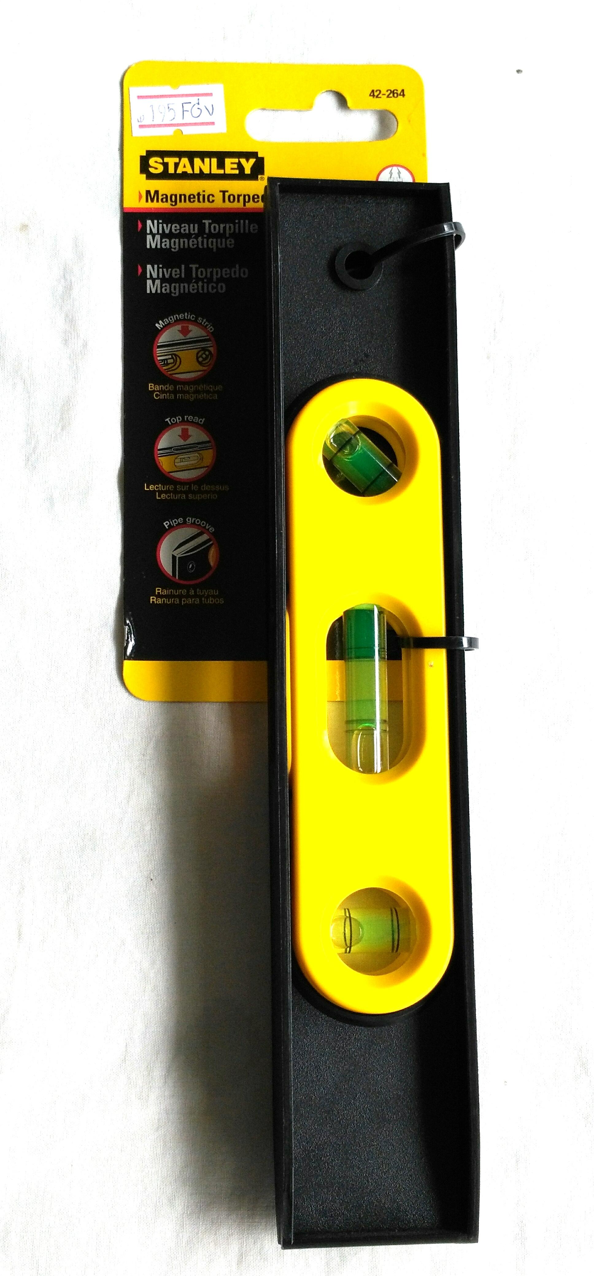 229mm thước thủy từ tính stanley 42-264