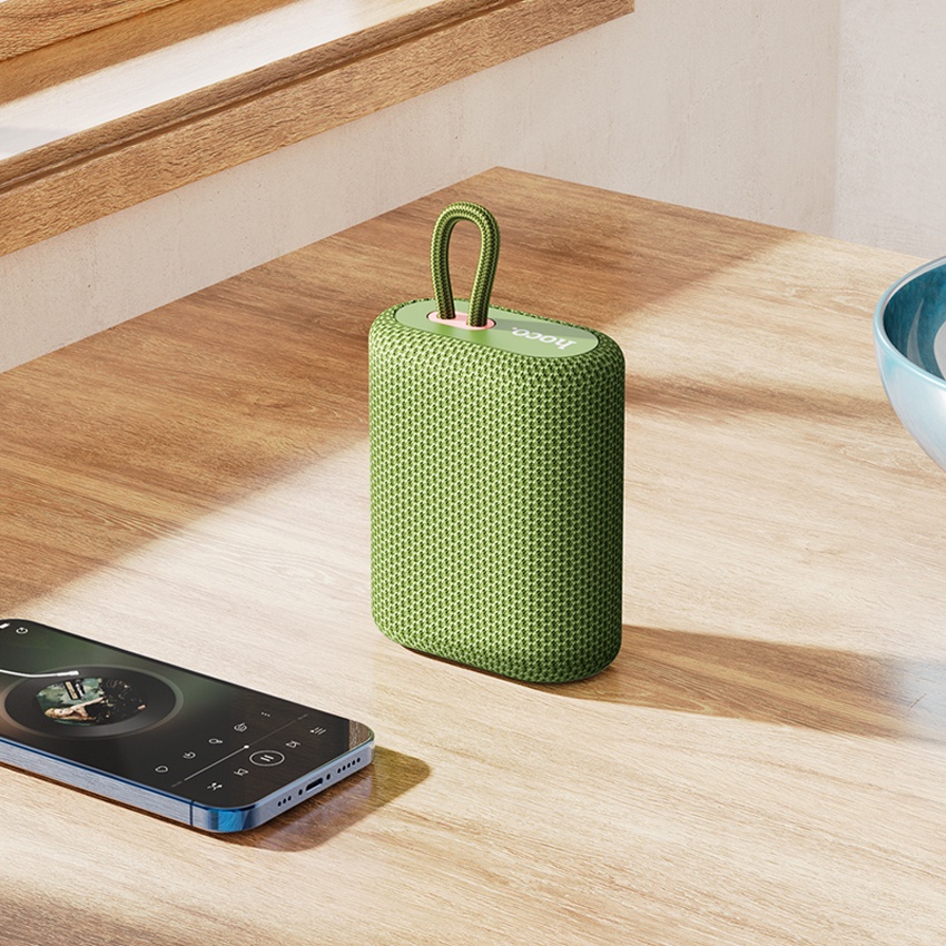 Loa không dây & loa Bluetooth Hoco,Loa Bluetooth Mini Wireless V5.0 Chống Nước IPX5 Hoco,Loa Nghe Nhạc Bluetooth Hoco,Thiết Kế Thể Thao Đẹp Mắt, Bảo Hành Chính Hãng.
