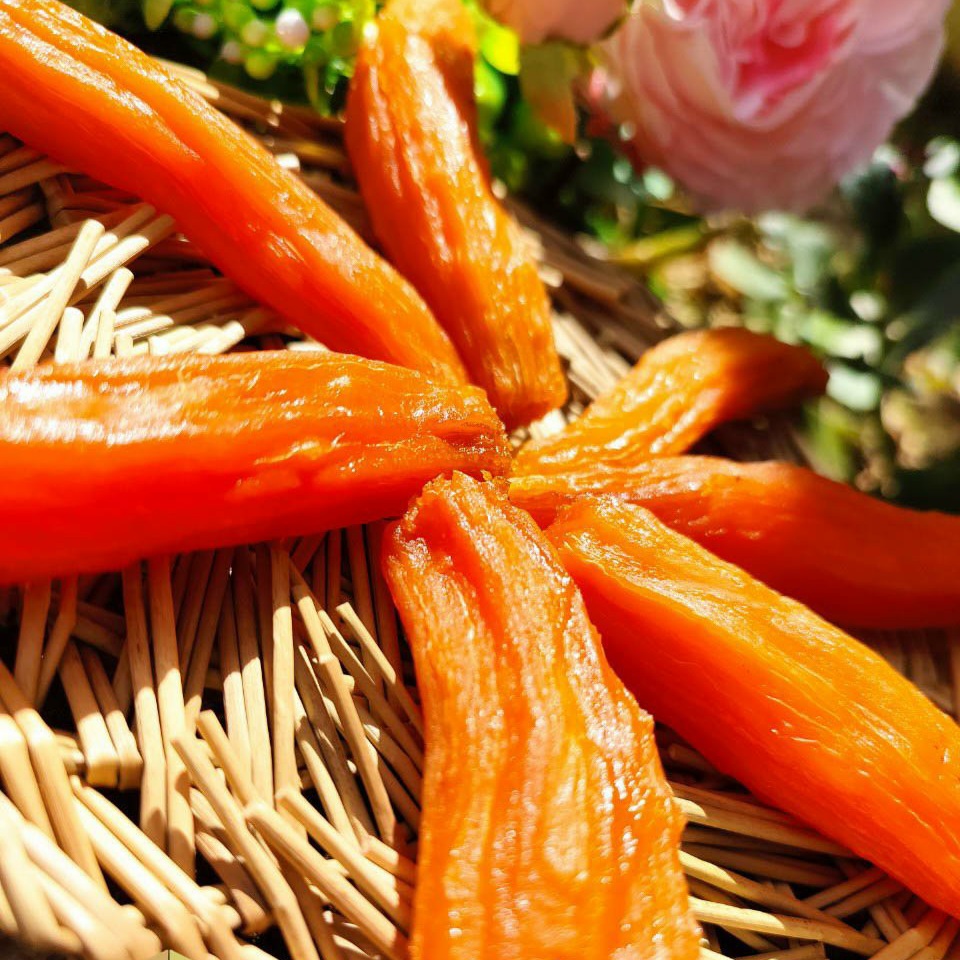 Khoai lang mật nguyên củ sấy dẻo l 500gr l - đặc sản đà lạt chan