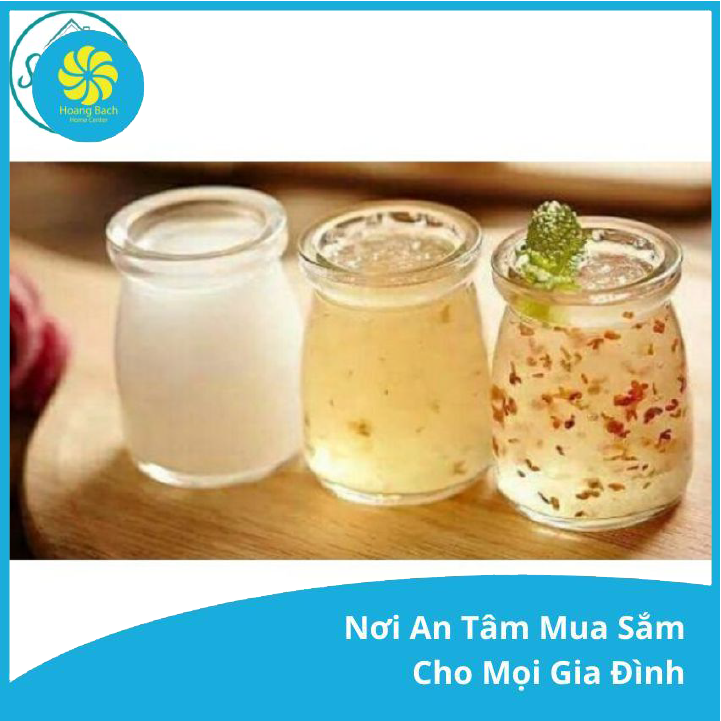 12c hũ yaourt sữa chua hũ yến bằng thủy tinh 100ml
