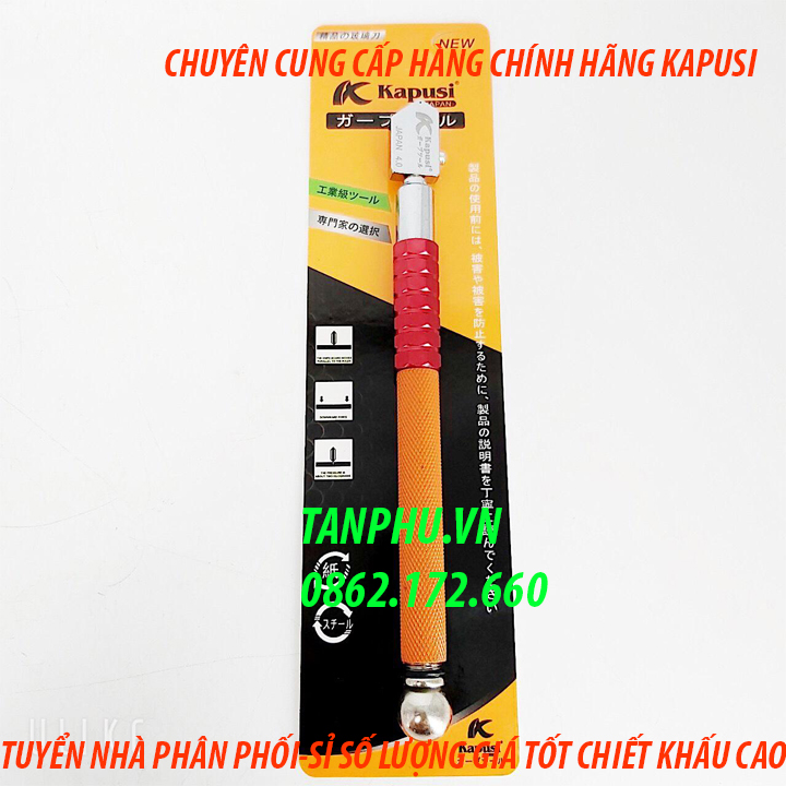 Dụng cụ cắt kính kapusi 4.0