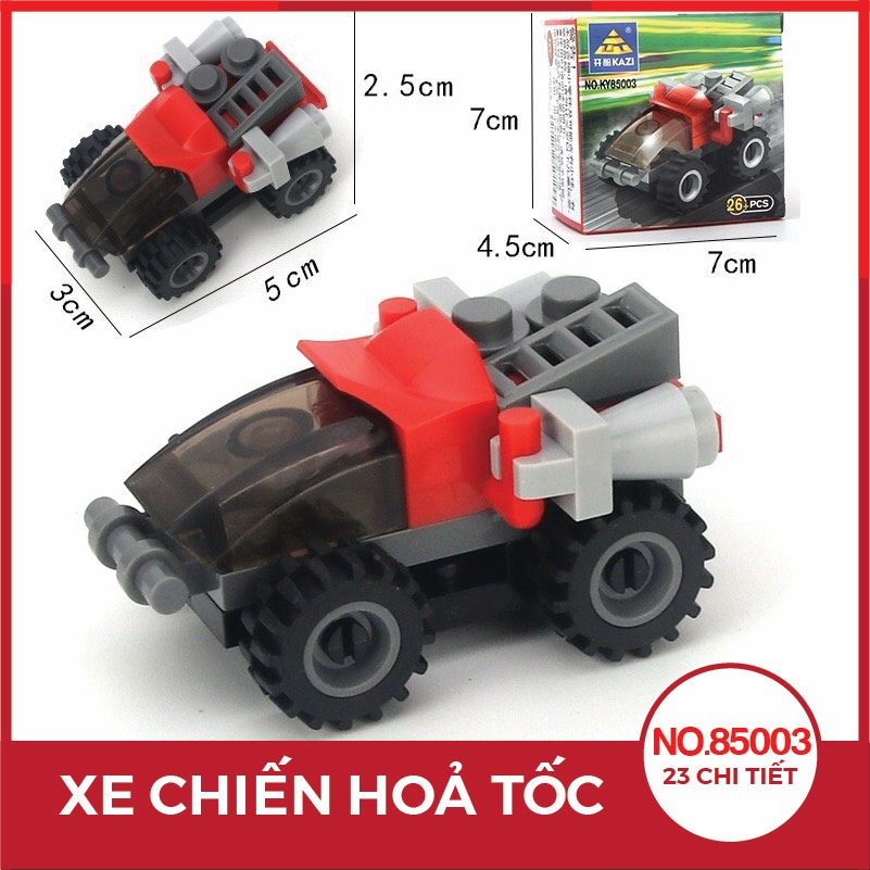 Đồ Chơi Trẻ Em Xếp Hình Lắp Ráp Các Loại Xe Ô Tô Từ 27 Đến 32 Chi Tiết Nhựa Abs Cao Cấp Cho Bé Từ 4 Tuổi Trở Lên Phát Triển Trí Tuệ Và Sáng Tạo 11