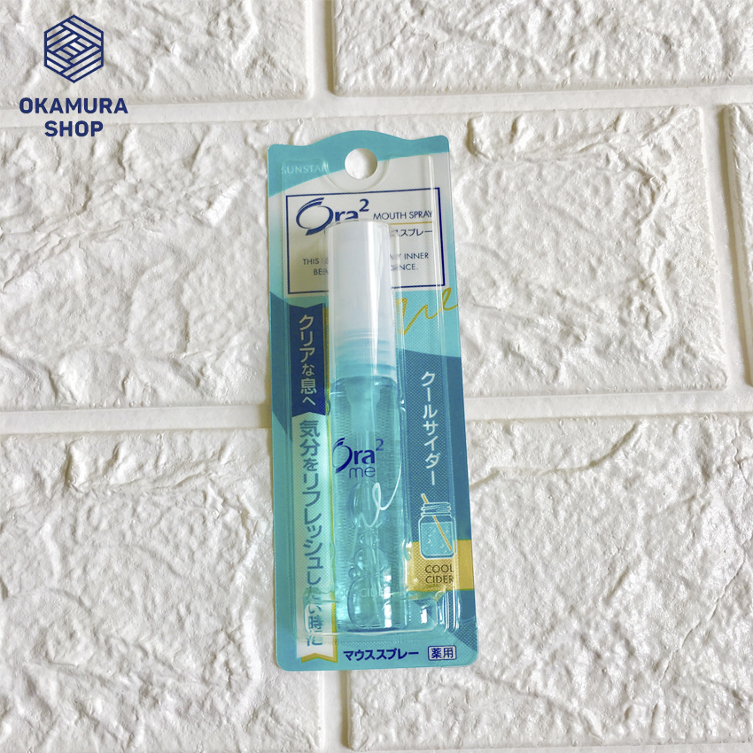 Nước xịt thơm miệng SUNSTAR Ora2 Nhật Bản chai 6ml - Hương Soda Trái Cây