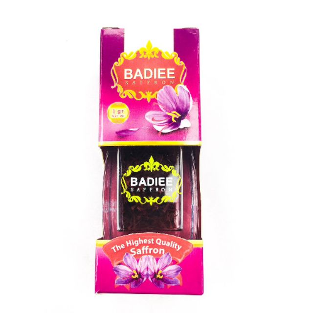 Nhụy hoa nghệ tây saffron badiee hộp 1 gram/hộp